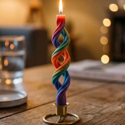 Candela Treccia Arcobaleno